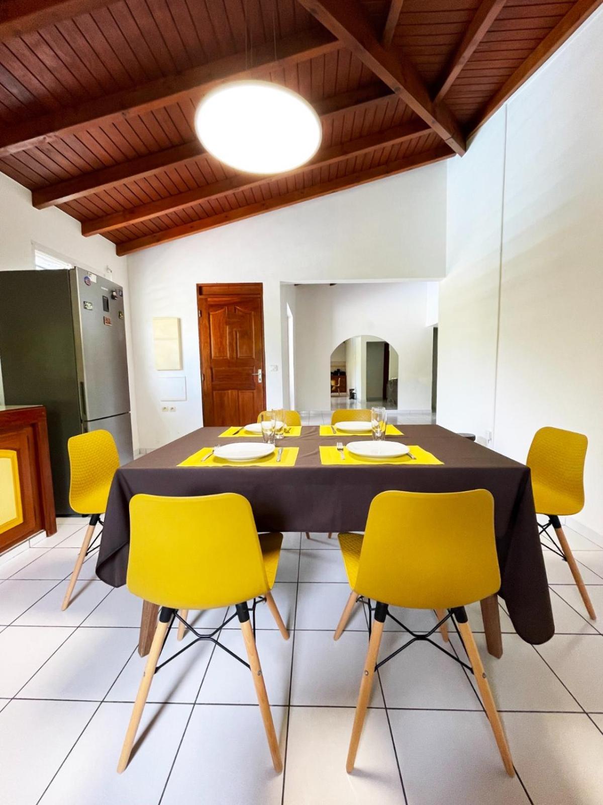 La Villa Ixora, Magnifique Villa Avec Piscine Les Abymes Eksteriør bilde