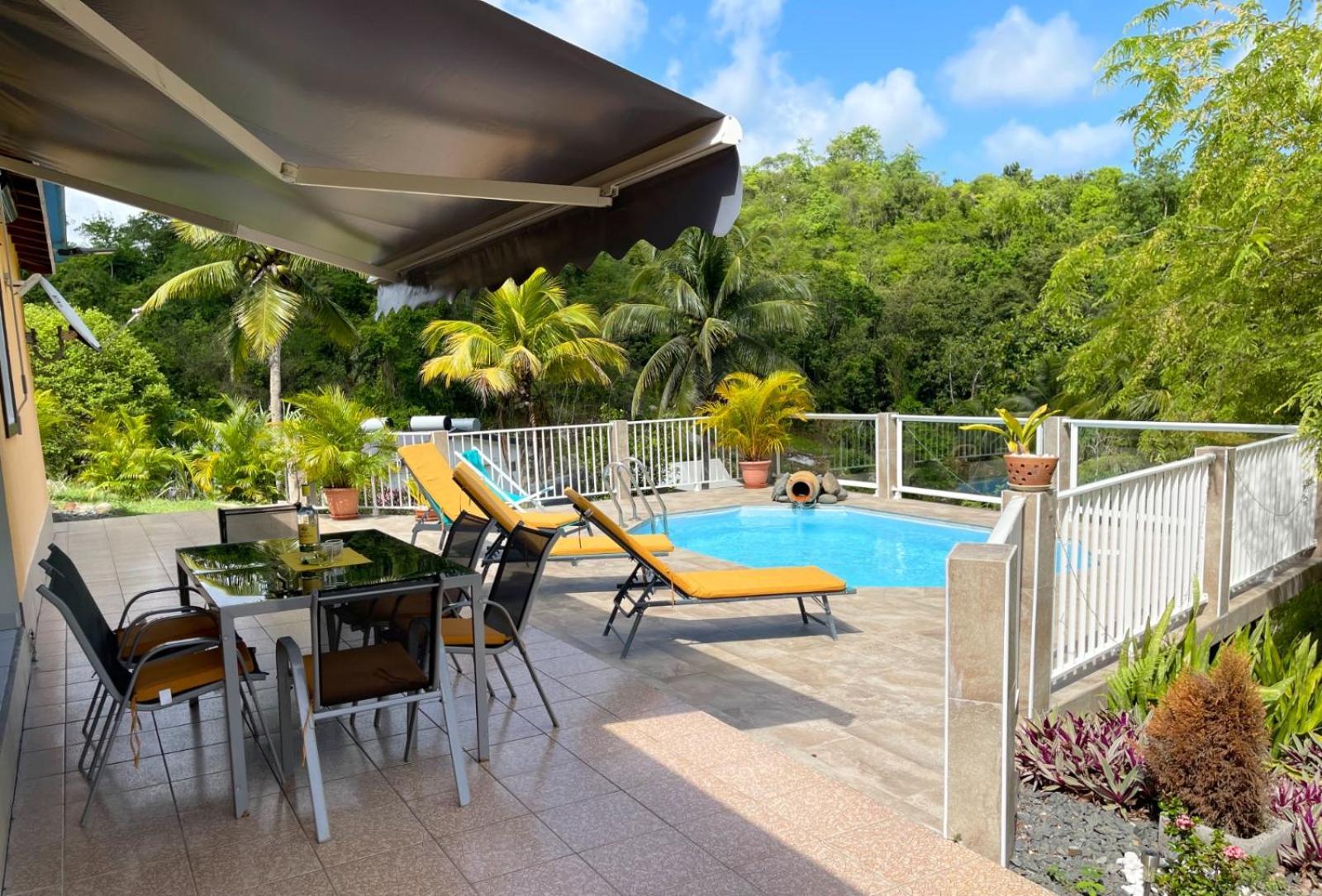La Villa Ixora, Magnifique Villa Avec Piscine Les Abymes Eksteriør bilde